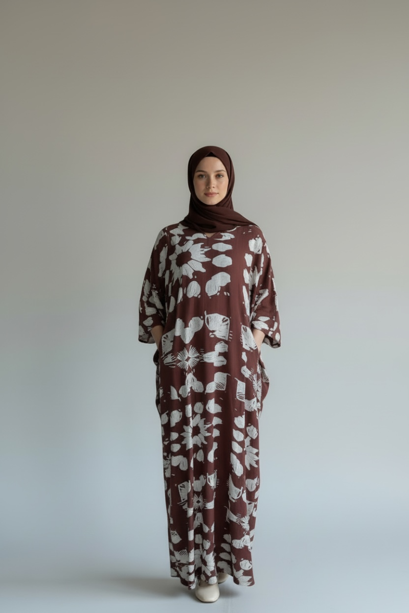 Serenity Bloom Floral Maxi Dress