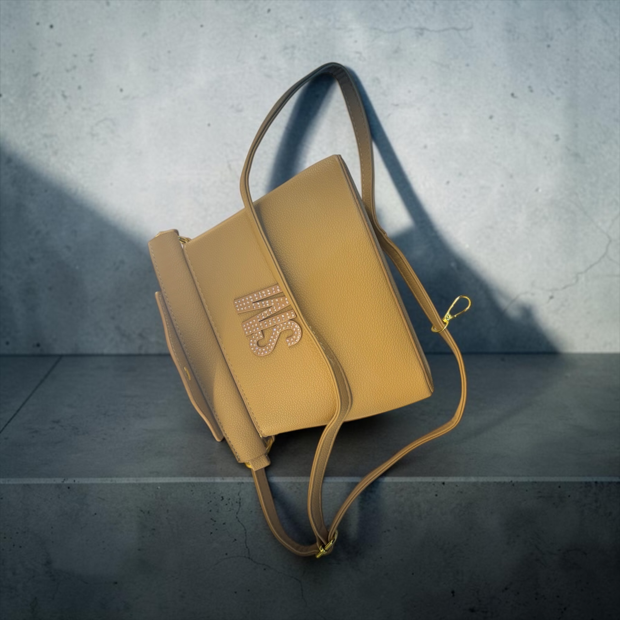 SM Crystal Monogram Tote