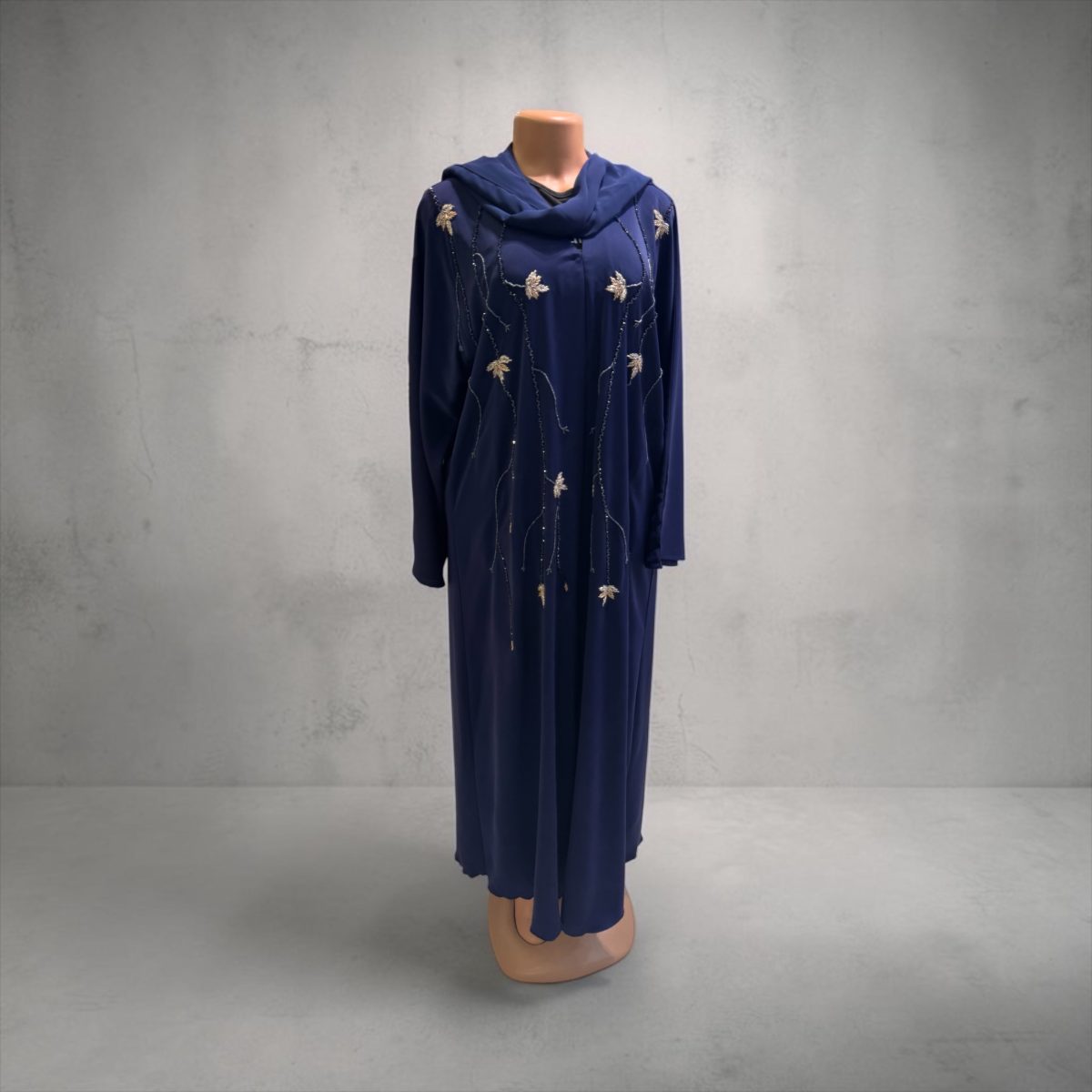 Miss Tiara Flowerish Open Abaya