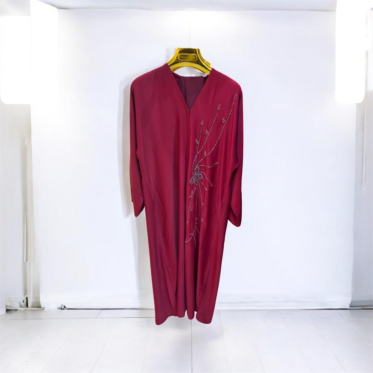 Beaded Burst Abaya