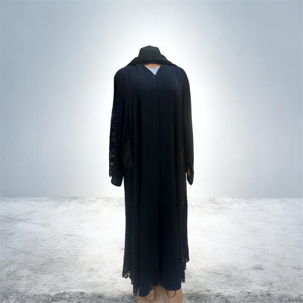 New Side panel open abaya