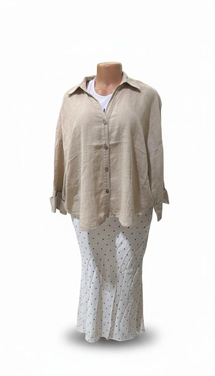 Relaxed Button Down Shirt